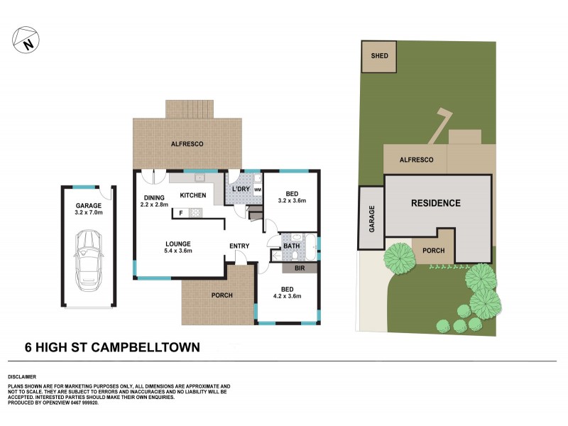 6 High Street, Campbelltown NSW 2560 Floorplan