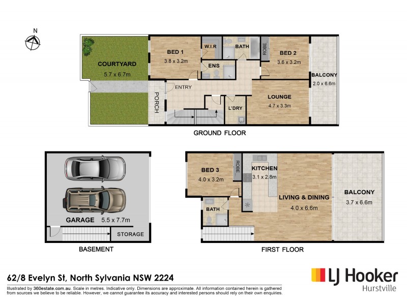 6/2-8 Evelyn Street NORTH, Sylvania NSW 2224