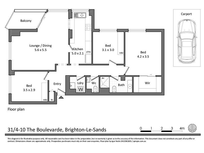 31/4-10 The Boulevarde, Brighton-le-sands NSW 2216