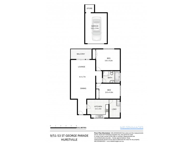 9/51-53 St Georges Parade, Hurstville NSW 2220 Floorplan