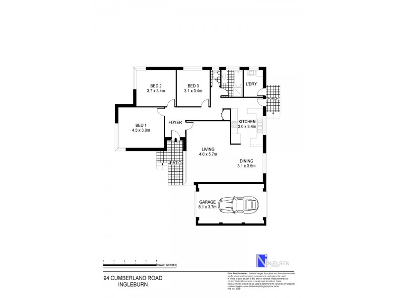 94 Cumberland Road, Ingleburn NSW 2565 Floorplan