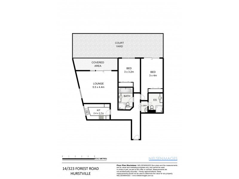 14/323 Forest Road, Hurstville NSW 2220 Floorplan