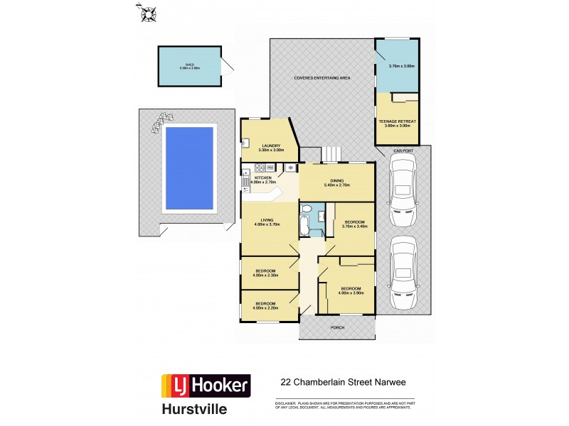 22 Chamberlain Street, Narwee NSW 2209 Floorplan