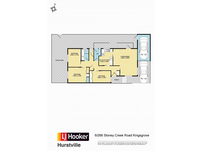 6/268 Stoney Creek Road, Kingsgrove NSW 2208 Floorplan