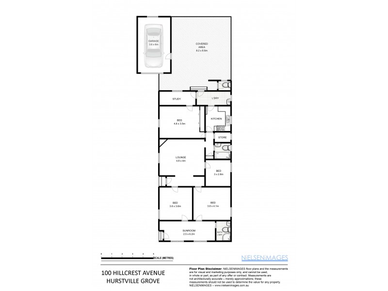 100 Hillcrest Avenue, Hurstville Grove NSW 2220 Floorplan