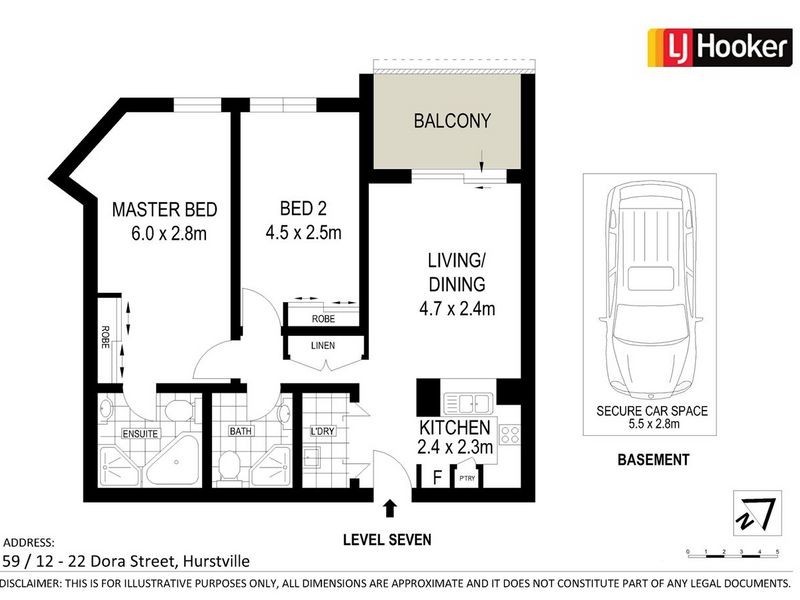 Unit 59/12-22 Dora Street, Hurstville NSW 2220