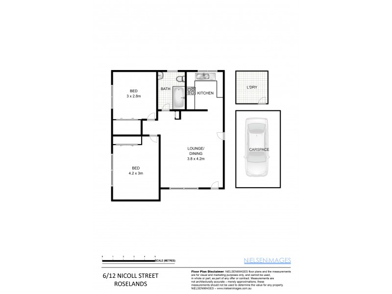 Unit 6/12 Nicoll Street, Roselands NSW 2196 Floorplan