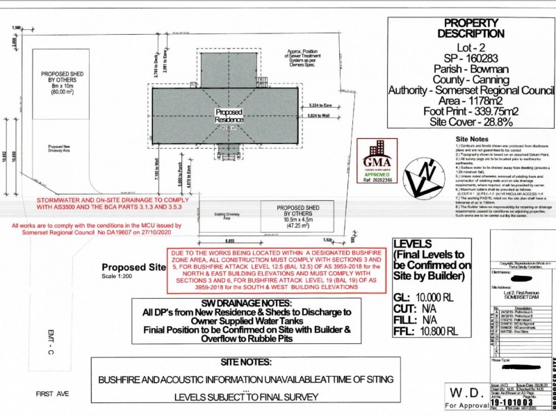 Lot 9 First Avenue, Somerset Dam QLD 4312