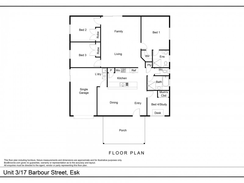 Unit 3/17 Barbour Street, Esk QLD 4312