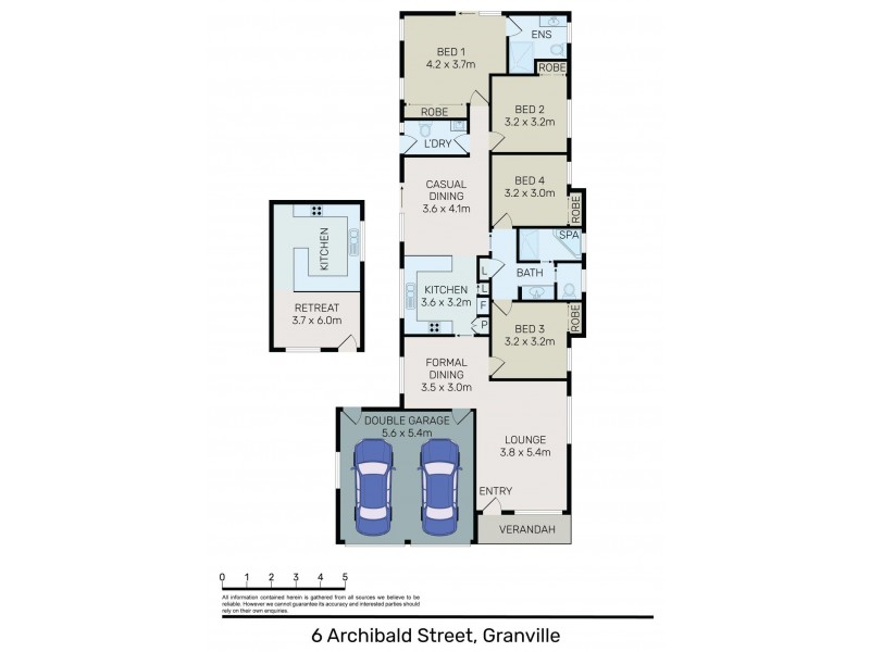 6 Archibald Street, Granville NSW 2142 Floorplan