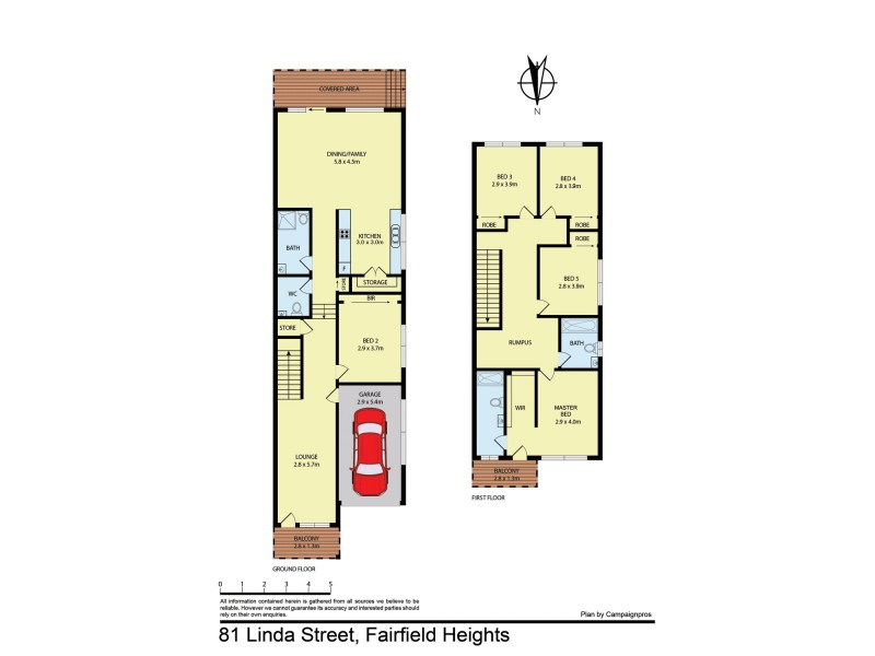 81 Linda Street, Fairfield NSW 2165 Floorplan