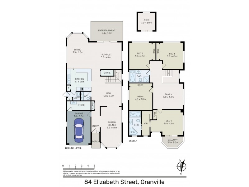84 Elizabeth Street, Granville NSW 2142 Floorplan