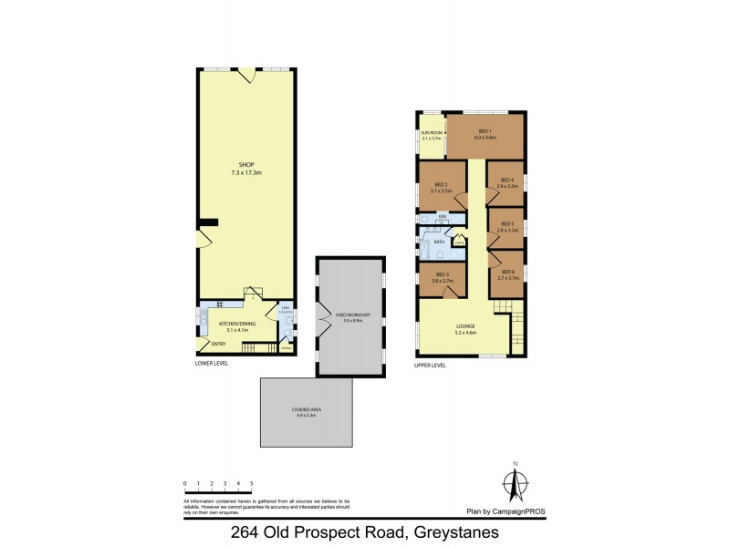 264 Old Prospect Road, Greystanes NSW 2145 Floorplan