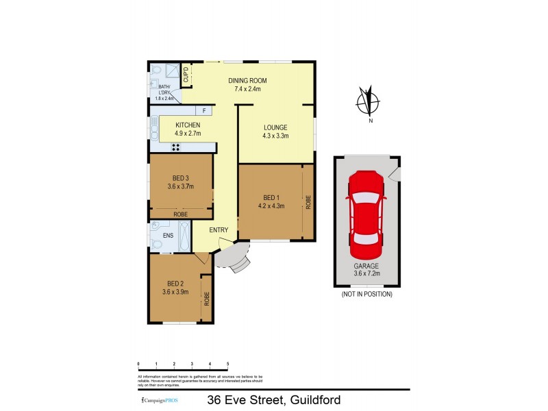 36 Eve Street, Guildford NSW 2161 Floorplan