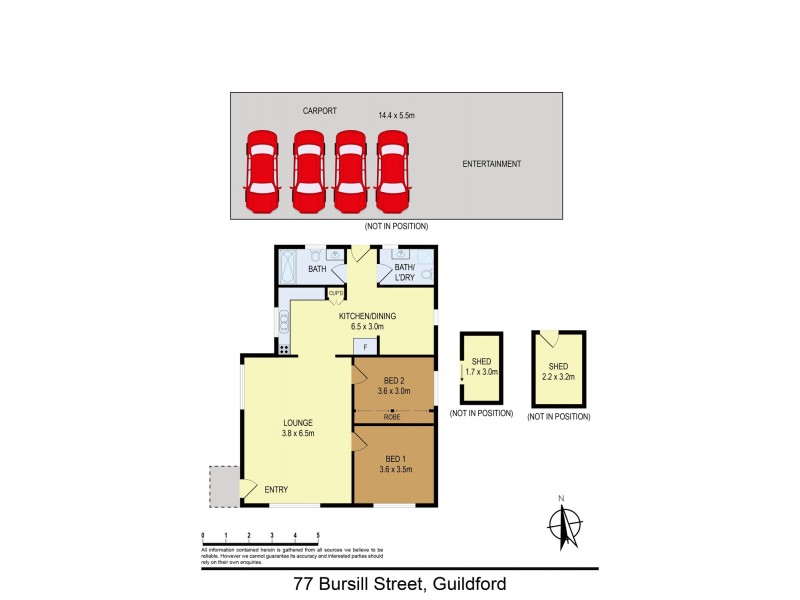 77 Bursill Street, Guildford NSW 2161 Floorplan