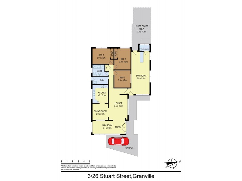 26 Stuart Street, Granville NSW 2142 Floorplan