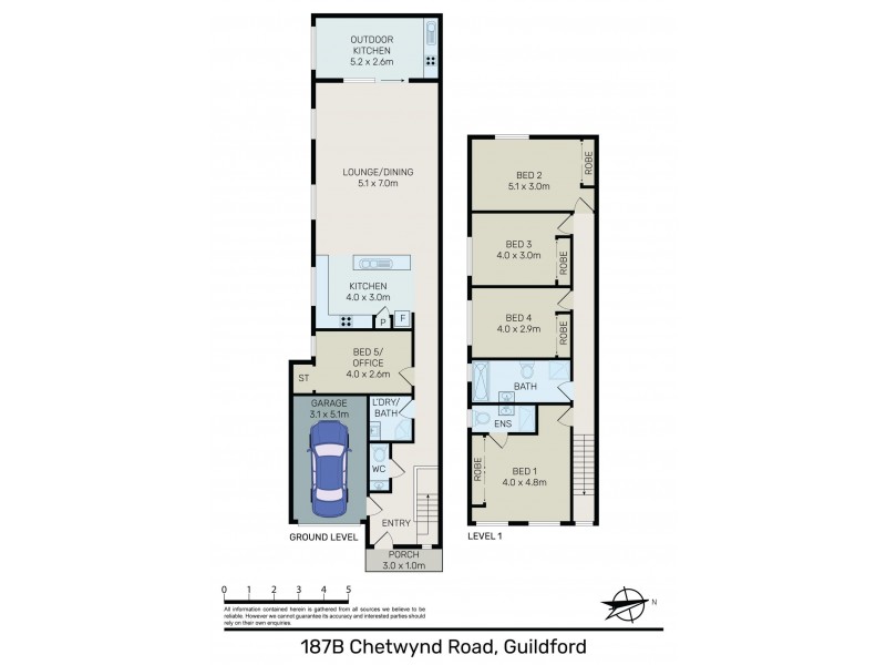 187b Chetwynd Road, Guildford NSW 2161 Floorplan