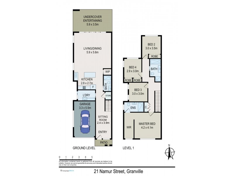 21 Namur Street, Granville NSW 2142 Floorplan