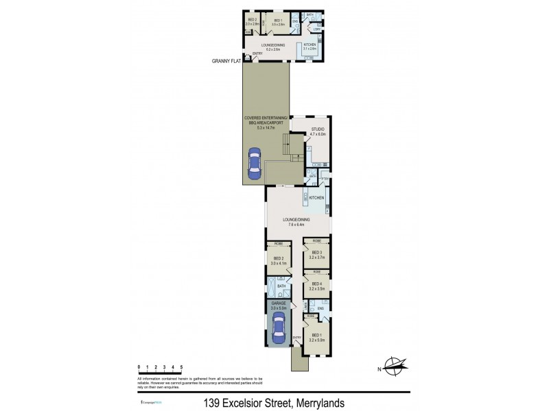 139 Excelsior Street, Merrylands NSW 2160 Floorplan