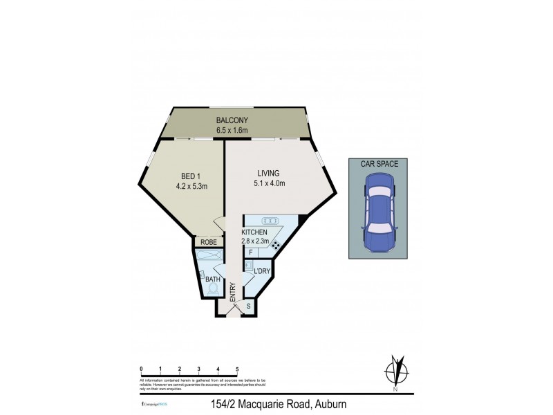 154/2 Macquarie Road, Auburn NSW 2144 Floorplan