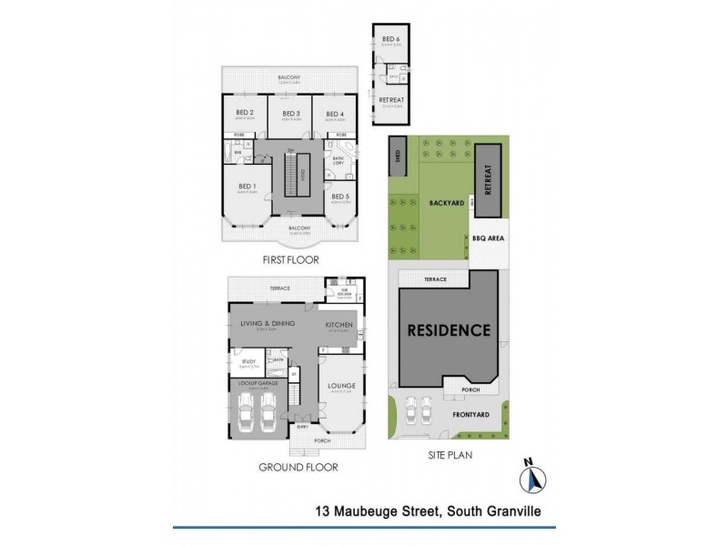13 Maubeuge Street, Granville NSW 2142 Floorplan