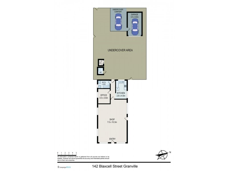 142 Blaxcell Street, Granville NSW 2142 Floorplan