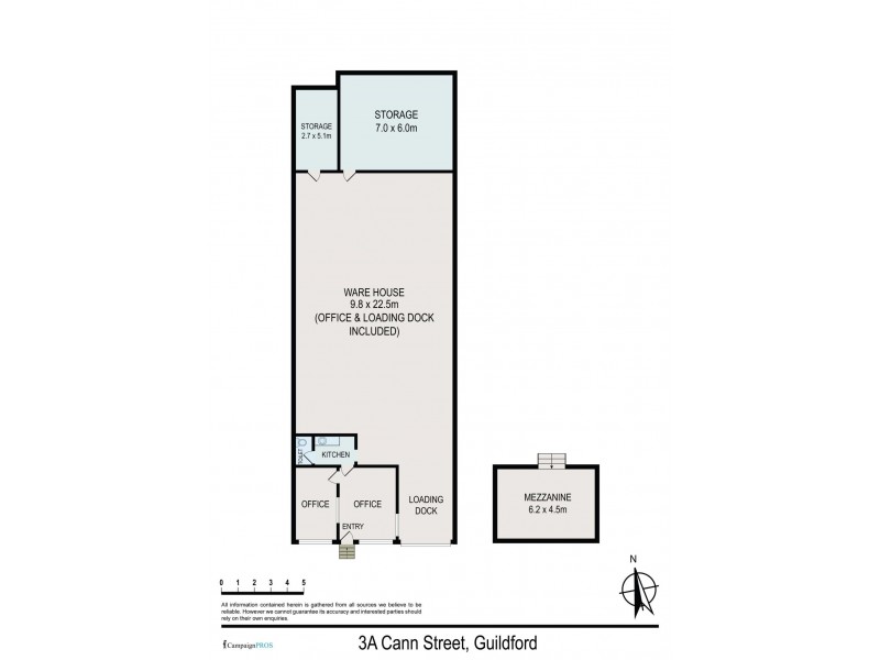 3a & 5 Cann Street, Guildford NSW 2161 Floorplan