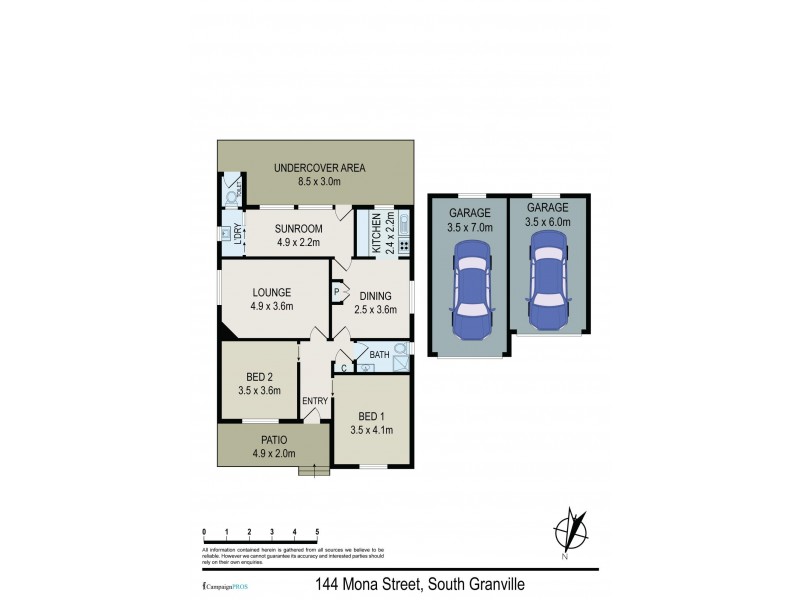 144 Mona Street, Granville NSW 2142 Floorplan