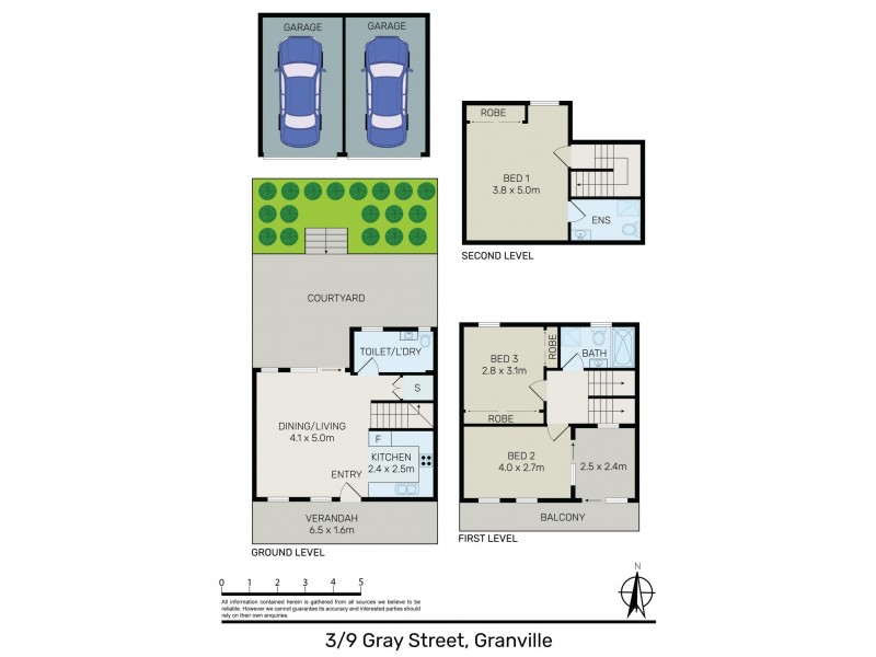 3/9 Gray Street, Granville NSW 2142 Floorplan