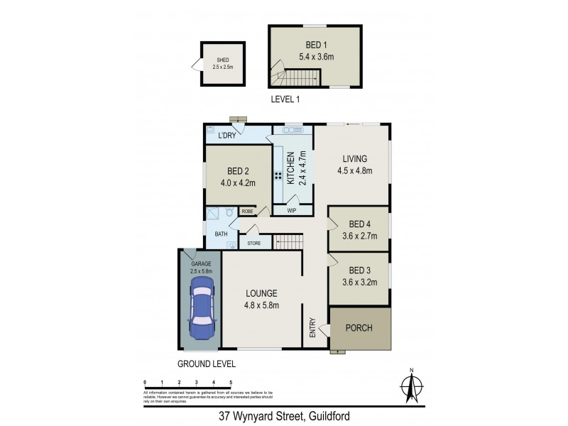 37 Wynyard Street, Guildford NSW 2161 Floorplan