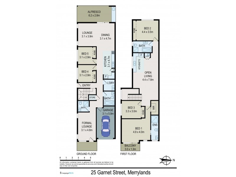 25 Garnet Street, Merrylands NSW 2160 Floorplan