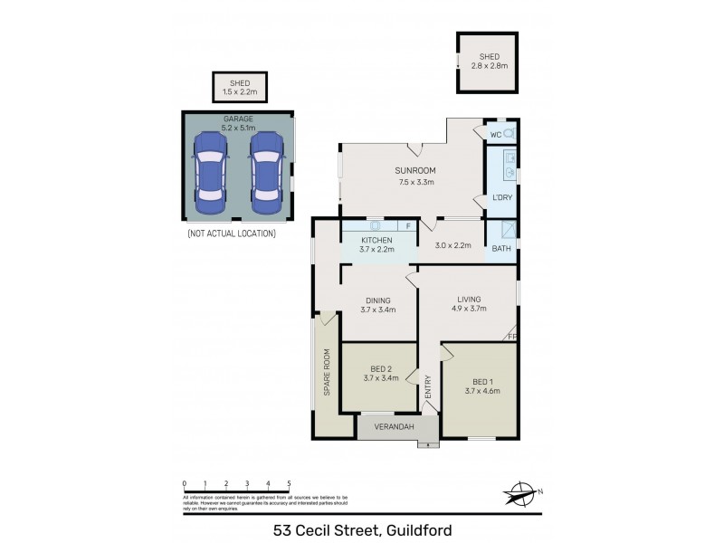 53 Cecil Street, Guildford NSW 2161 Floorplan