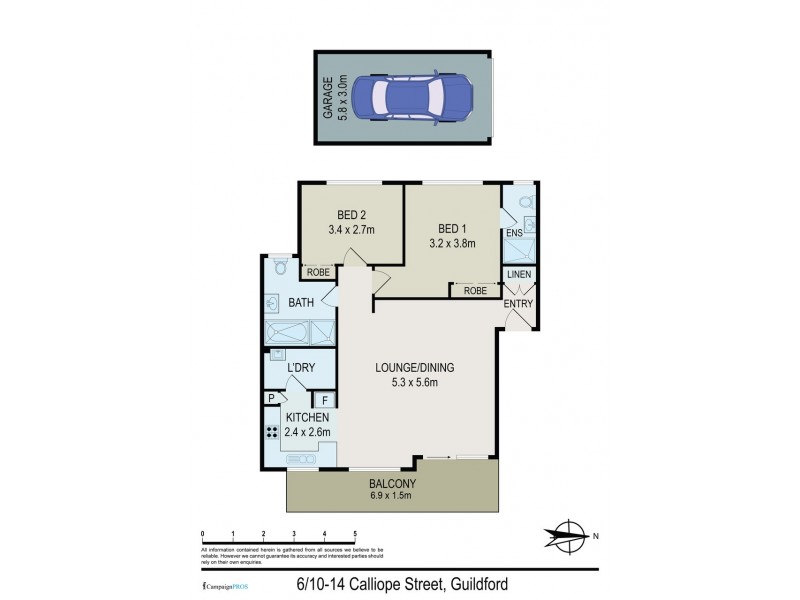 6/10-14 Calliope Street, Guildford NSW 2161