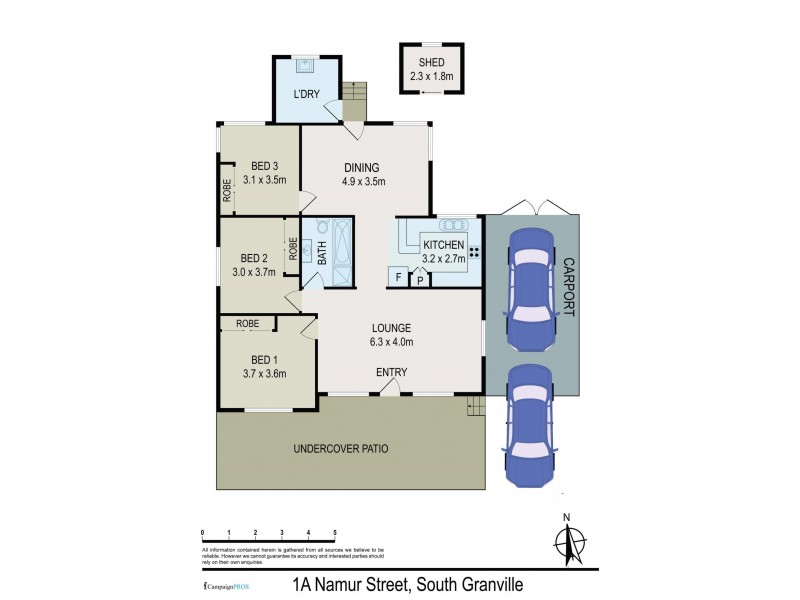 1A Namur Street, Granville NSW 2142 Floorplan