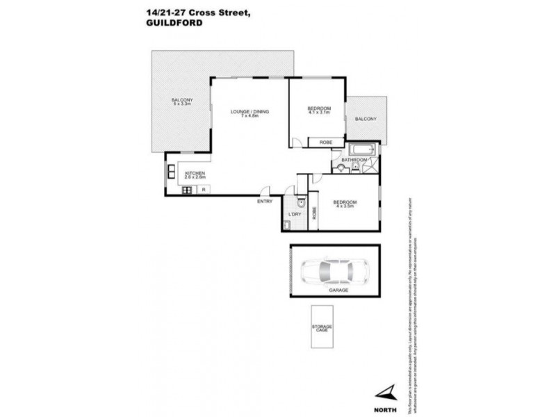 14/21-27 Cross Street, Guildford NSW 2161 Floorplan