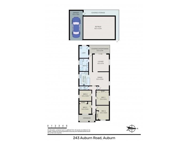 243 Auburn Road, Auburn NSW 2144 Floorplan