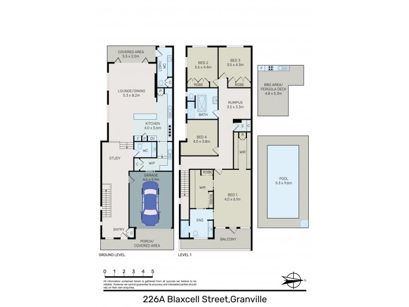 226A Blaxcell Street, Granville NSW 2142 Floorplan