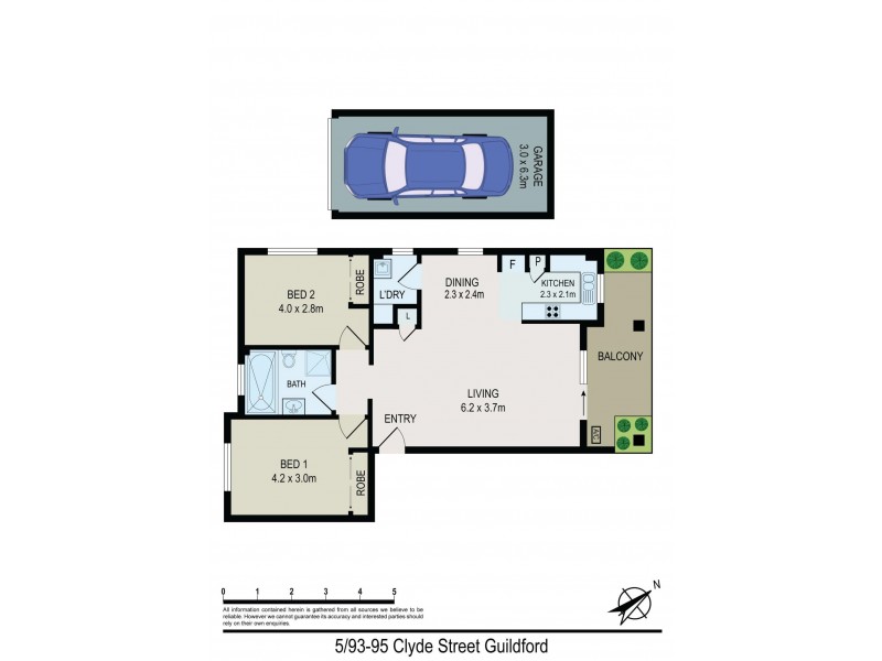 5/93-95 Clyde Street, Guildford NSW 2161 Floorplan