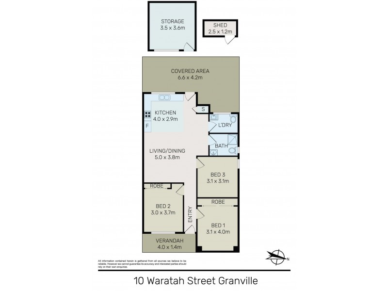 10 Waratah Street, Granville NSW 2142 Floorplan