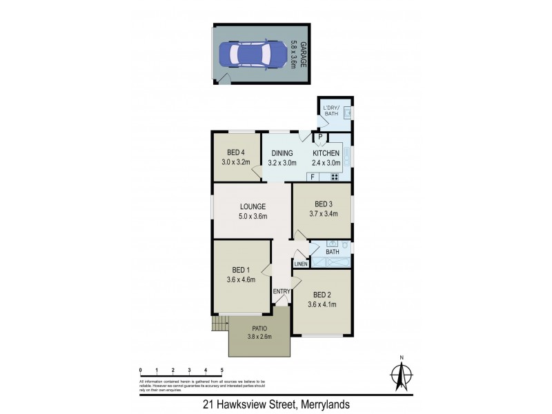 21 Hawksview Street, Merrylands NSW 2160 Floorplan