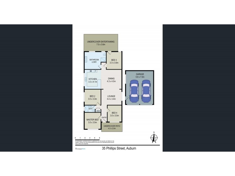35 Phillips Street, Auburn NSW 2144 Floorplan