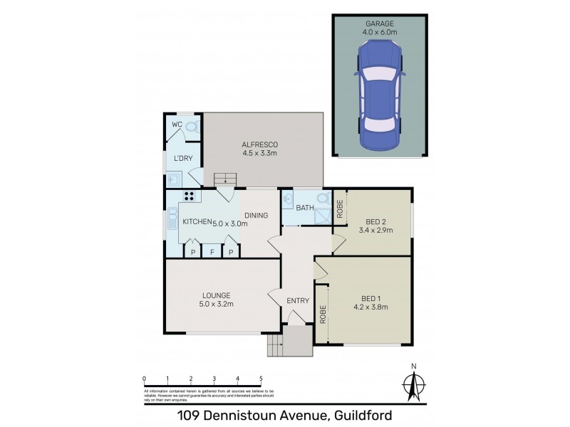 109 Dennistoun Avenue, Guildford NSW 2161 Floorplan