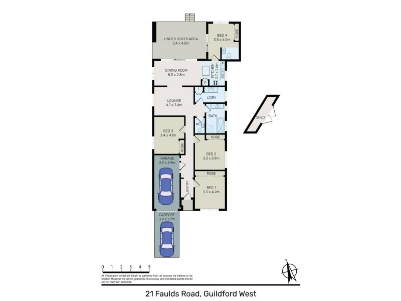 21 Faulds Road, Guildford NSW 2161 Floorplan