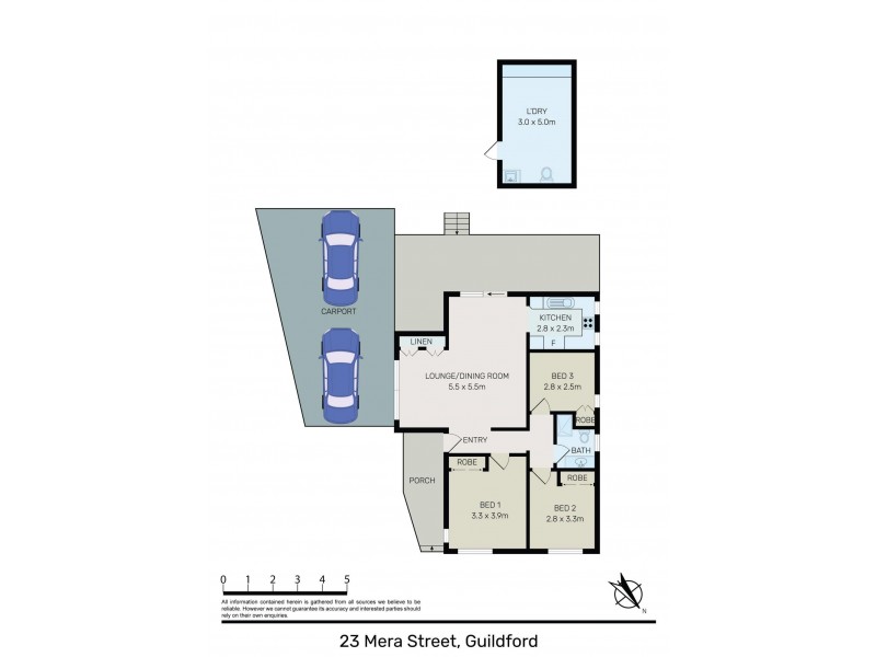 23 Mera Street, Guildford NSW 2161 Floorplan