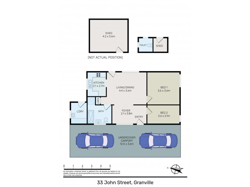 33 John Street, Granville NSW 2142 Floorplan