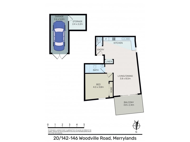 20/142-146 Woodville Road, Merrylands NSW 2160 Floorplan