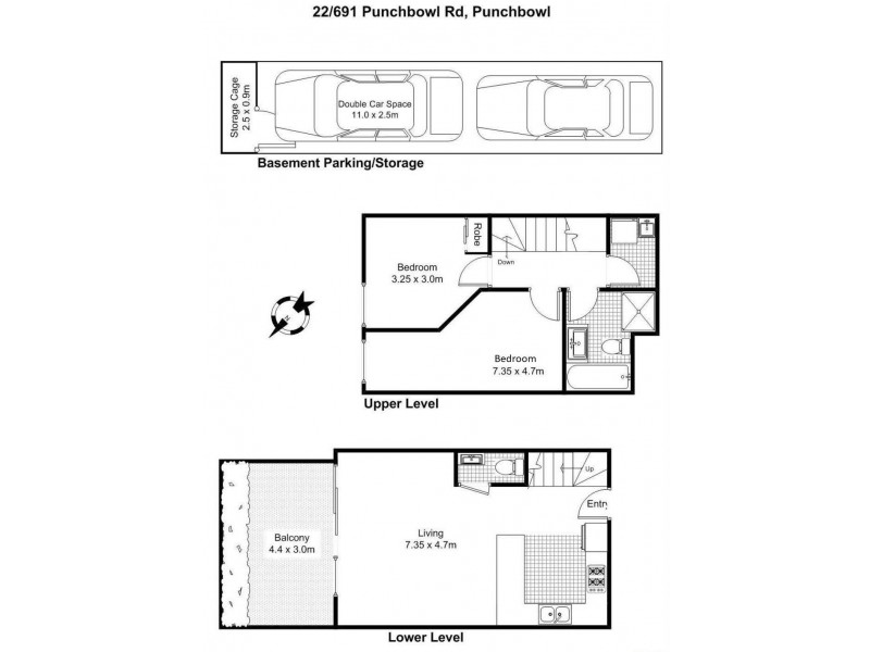 22/691-693 Punchbowl Road, Punchbowl NSW 2196 Floorplan