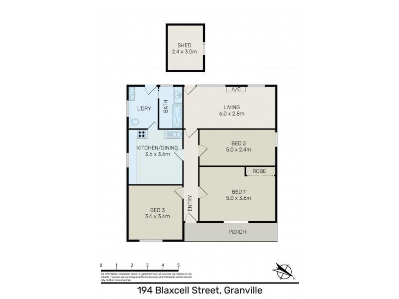 194 Blaxcell Street, Granville NSW 2142 Floorplan