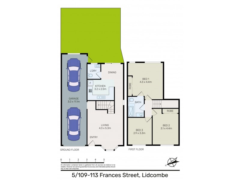 5/109-113 Frances Street, Lidcombe NSW 2141 Floorplan
