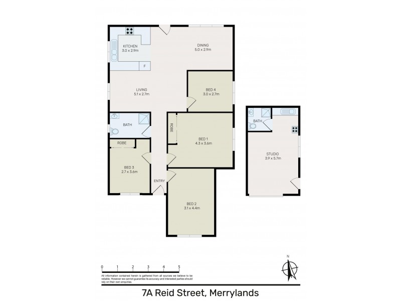 7A Reid Street, Merrylands NSW 2160 Floorplan